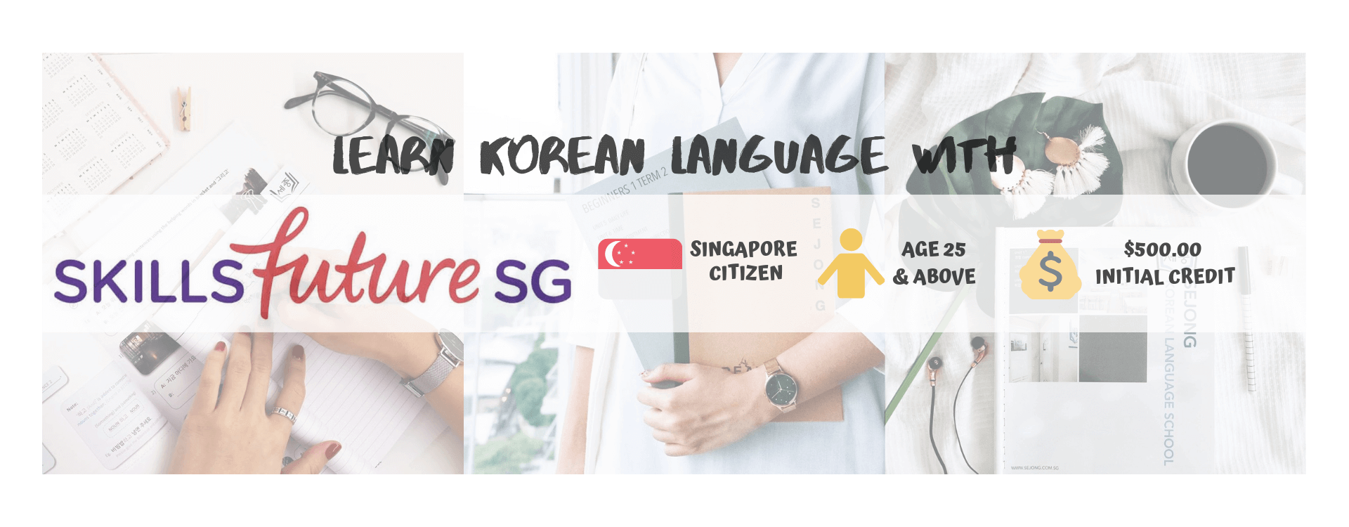 Singapore Korean Language Courses Using SkillsFuture Credit